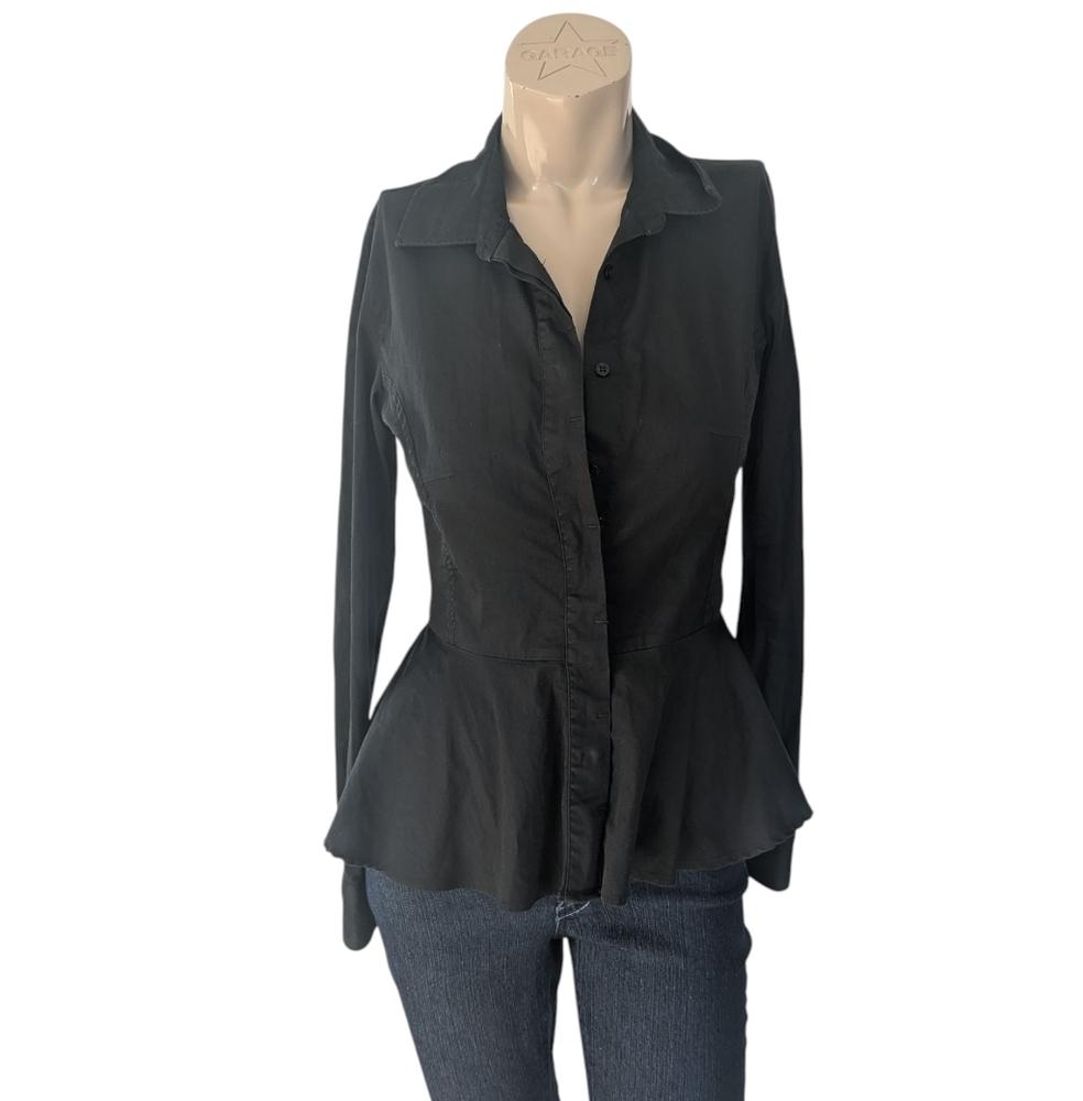 Holt Renfrew Black blouse fit size small